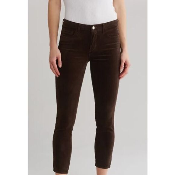 L'agence Margot Skinny High Rise Java Crop Jeans Sz. 24 - Picture 1 of 5